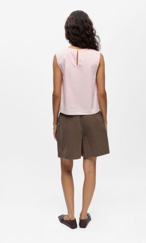 Object Paige LO S/L Top Pale Lilac  (23048392 PALE LILC) - Caramel (Sint-Job-in-’t-Goor)