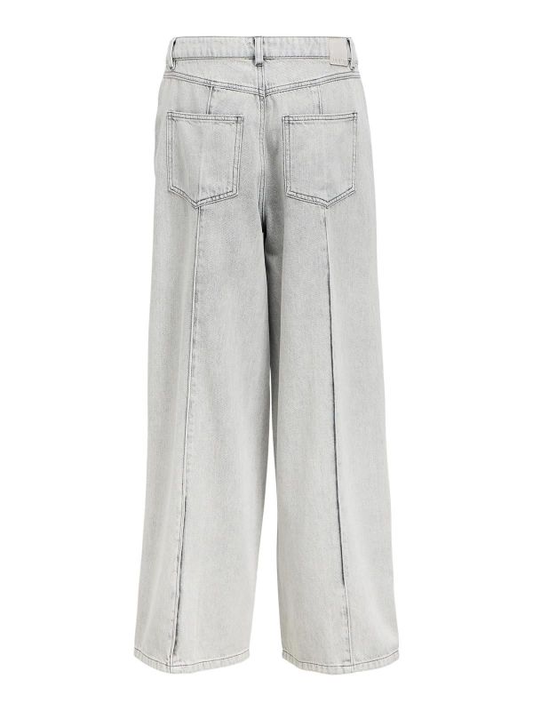 Object Luca Gail MW LO Jeans Light Grey Denim  (23048673 Light Grey Denim) - Caramel (Sint-Job-in-’t-Goor)