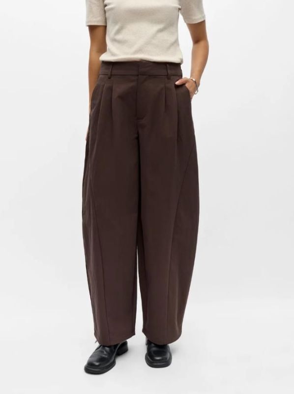Object Anya MW Barrel Pant Seal Brown  (23049364 seal brown) - Caramel (Sint-Job-in-’t-Goor)