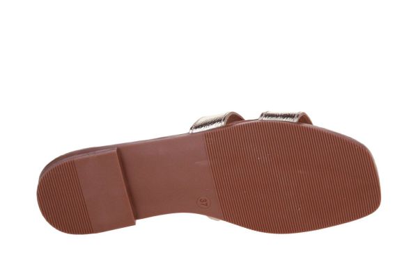 Oh My Sandals Slipper Goud  (5810 DUNA CHAMPAN) - Caramel (Sint-Job-in-’t-Goor)