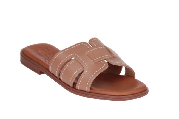 Oh My Sandals Slipper Taupe  (5821 TAUPE) - Caramel (Sint-Job-in-’t-Goor)