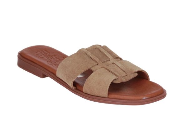 Oh My Sandals Slipper Taupe  (5823 SERRA ARENA) - Caramel (Sint-Job-in-’t-Goor)