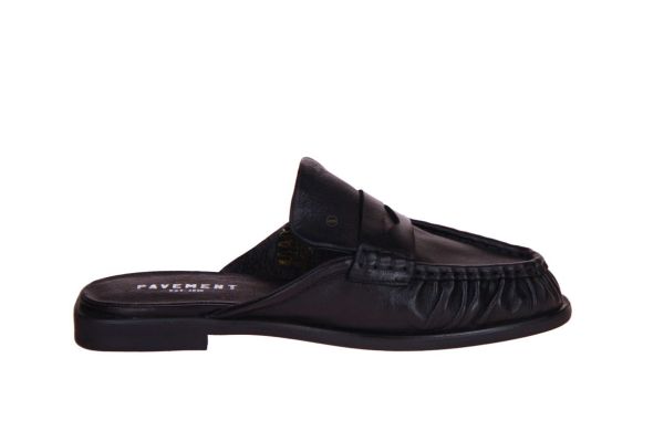 Pavement Elmira Mule Black  (26035-020) - Caramel (Sint-Job-in-’t-Goor)