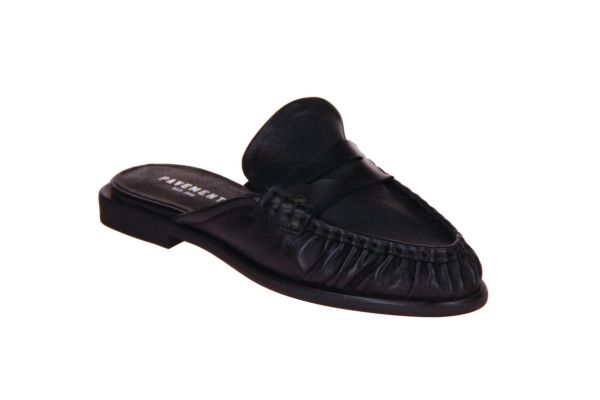 Pavement Elmira Mule Black  (26035-020) - Caramel (Sint-Job-in-’t-Goor)