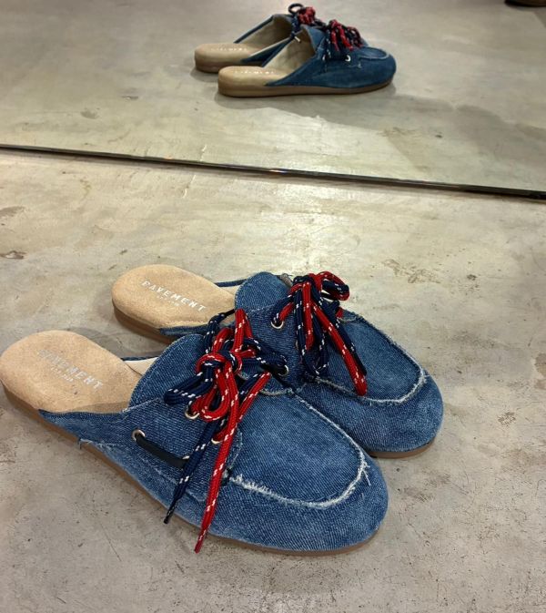 Pavement Yasma Denim Lace  (25228-2/317) - Caramel (Sint-Job-in-’t-Goor)