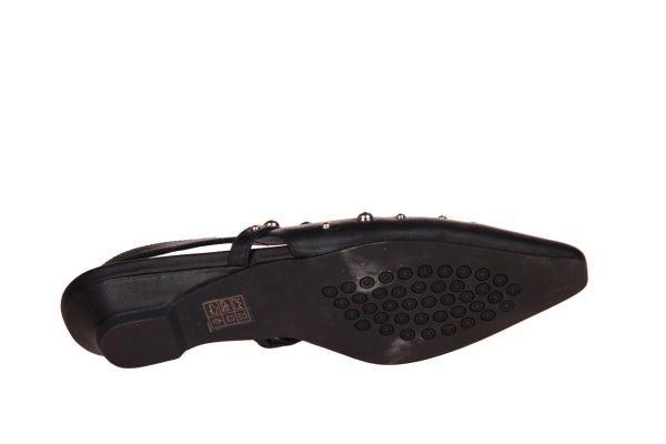 Pedro Anton Togo Slingback Zwart  (TOGO-BLACK) - Caramel (Sint-Job-in-’t-Goor)