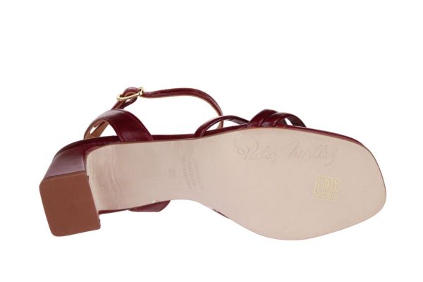 Pedro Miralles Sandaal Rood  (18115 RUBINO ) - Caramel (Sint-Job-in-’t-Goor)