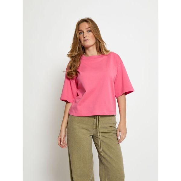 Peppercorn Fiola GOTS T-Shirt Pink Lemonade  (PC8144-6013) - Caramel (Sint-Job-in-’t-Goor)