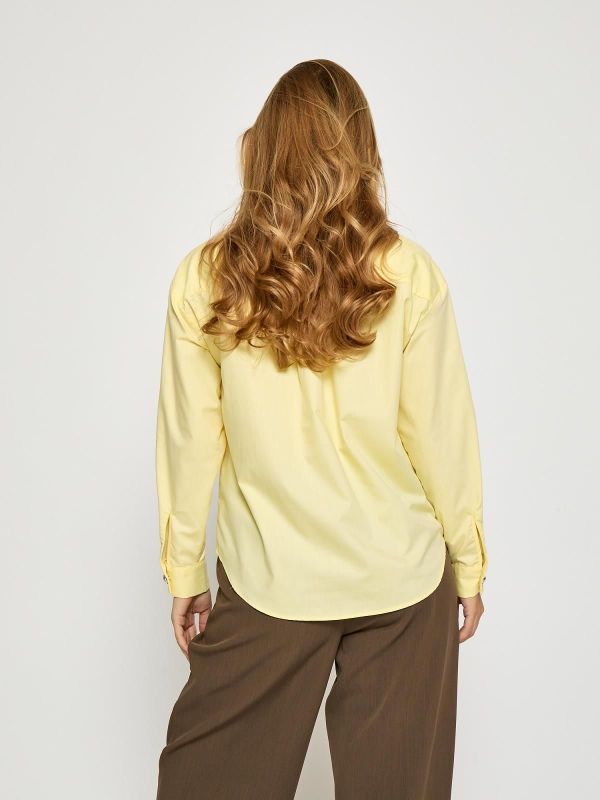 Peppercorn Mari Shirt French Vanilla  (PC8627-1006) - Caramel (Sint-Job-in-’t-Goor)
