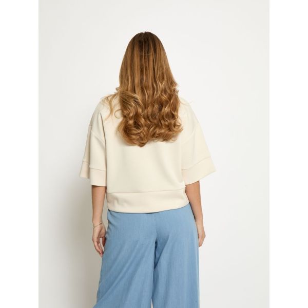 Peppercorn Minnie GRS Blouse Whitecap Creme  (PC8774-0202) - Caramel (Sint-Job-in-’t-Goor)