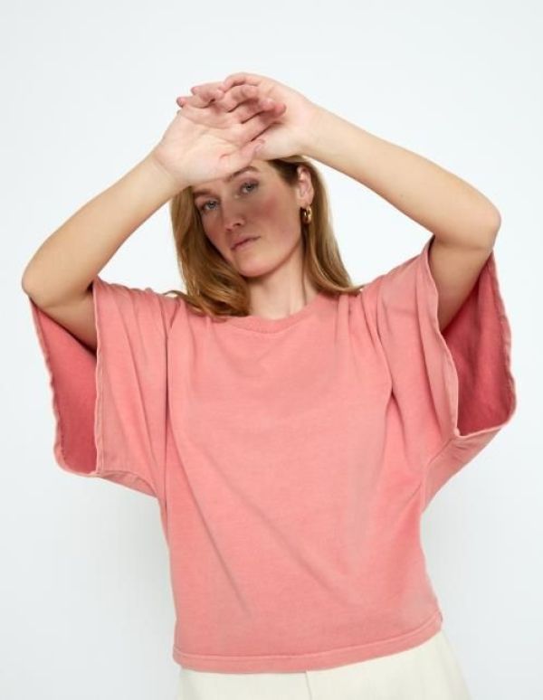 Peppercorn Ricky T-Shirt Dahlia Coral  (PC8796-4172 Dahlia Coral) - Caramel (Sint-Job-in-’t-Goor)