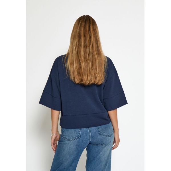 Peppercorn Dicette Half Sleeve Blouse Black Iris  (PC7248-5270) - Caramel (Sint-Job-in-’t-Goor)