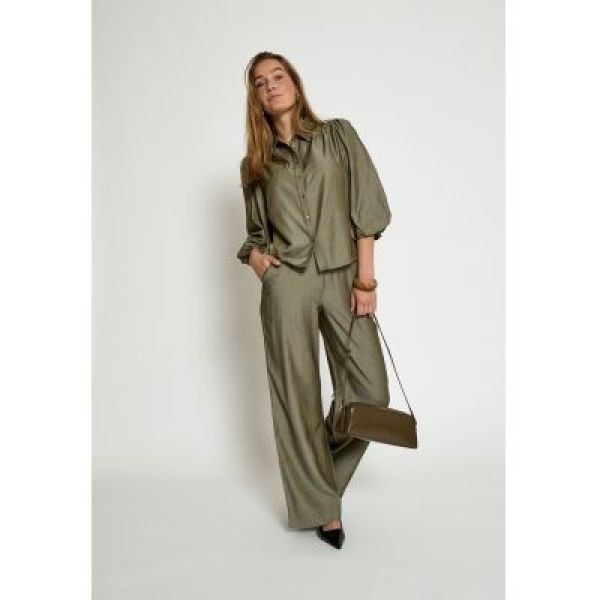 Peppercorn Bea Wide Pant Mermaid Green  (PC7895-3975M) - Caramel (Sint-Job-in-’t-Goor)