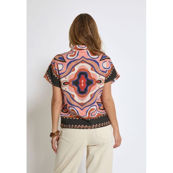 Peppercorn Hanny Shirt Strawberry Ice  (PC8306-4090) - Caramel (Sint-Job-in-’t-Goor)