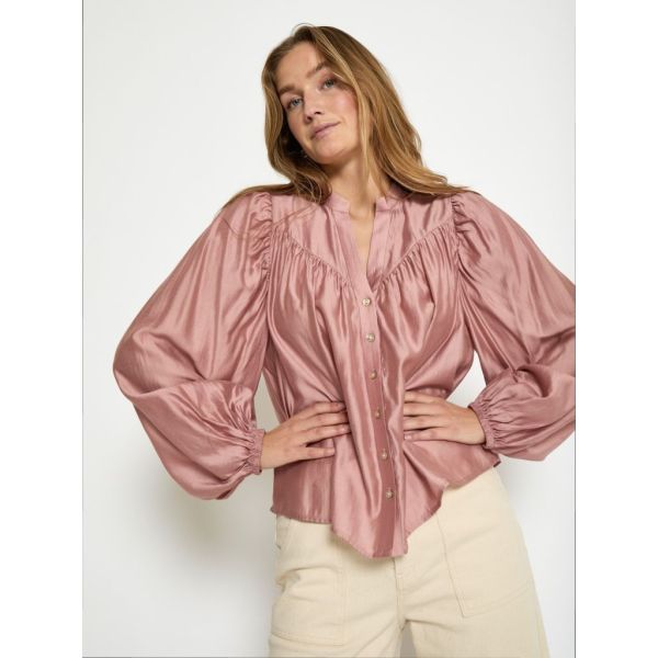 Peppercorn Ida Shirt Ash Rose  (PC8358-4458) - Caramel (Sint-Job-in-’t-Goor)