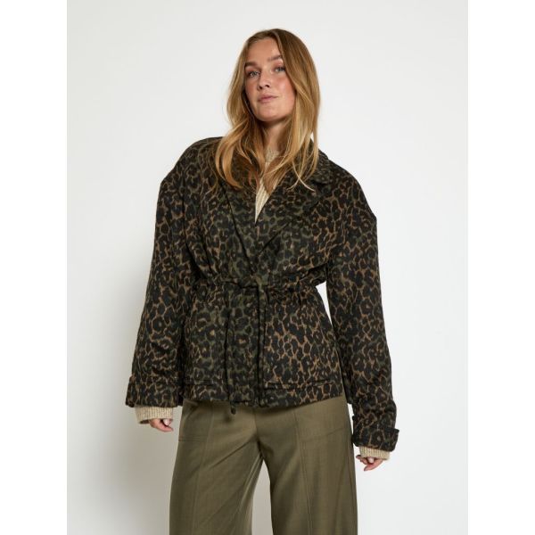 Peppercorn Stella Jacket Spray Green Melange  (PC8419-4224M) - Caramel (Sint-Job-in-’t-Goor)
