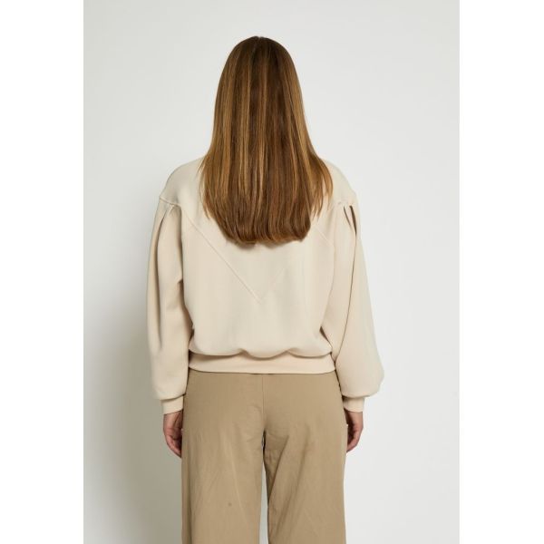 Peppercorn Dicette Batleeve Sweatshirt Sandshell  (PC8452-0265) - Caramel (Sint-Job-in-’t-Goor)