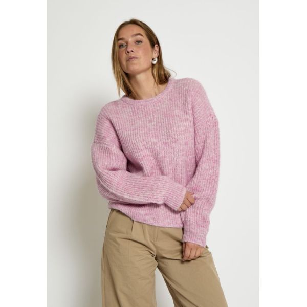Peppercorn Jessa GRS Knit Pullover Moonlite Mauve Pink  (PC8460-4630) - Caramel (Sint-Job-in-’t-Goor)