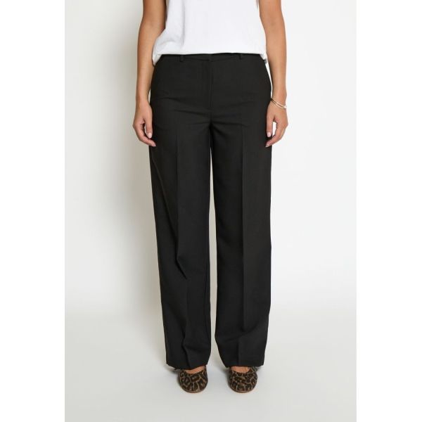 Peppercorn Gina Straight Pant Black  (PC8482-9000) - Caramel (Sint-Job-in-’t-Goor)
