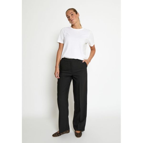 Peppercorn Gina Straight Pant Black  (PC8482-9000) - Caramel (Sint-Job-in-’t-Goor)