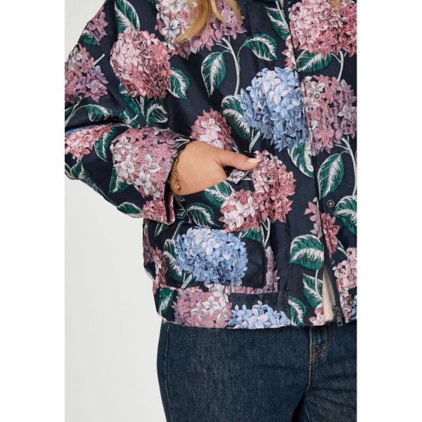 Peppercorn Larissa Jacket Dark Navy  (PC8599-5270J) - Caramel (Sint-Job-in-’t-Goor)