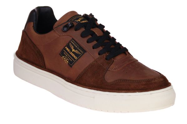 PME Legend Avizer Sneaker Chocolate Brown  (PBO2508160-8080) - Caramel (Sint-Job-in-’t-Goor)