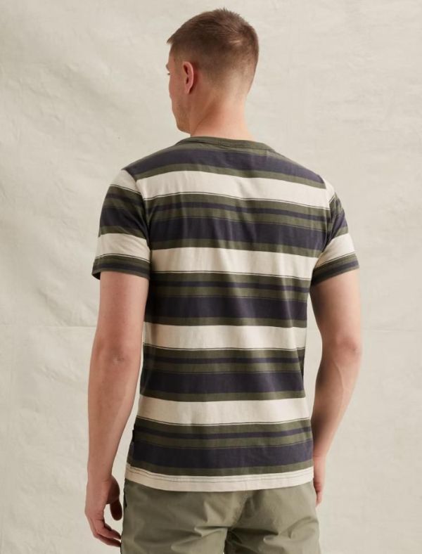 PME Legend Short Sleeve R Neck Slub Thyme  (PTSS2603589-6150) - Caramel (Sint-Job-in-’t-Goor)