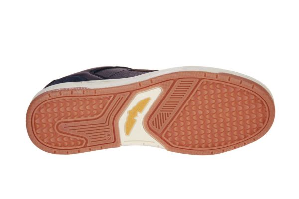 PME Legend Porter CS11 Sneaker Blauw  (55.1005.05-C00) - Caramel (Sint-Job-in-’t-Goor)