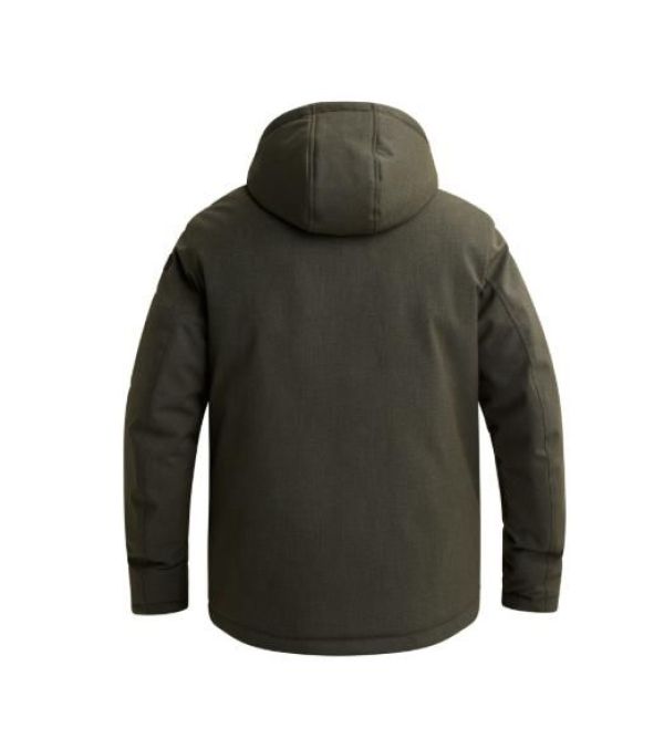 PME Legend Semi Long Jacket Strator Melange Twill Beluga  (PJA2608112-8039 ) - Caramel (Sint-Job-in-’t-Goor)