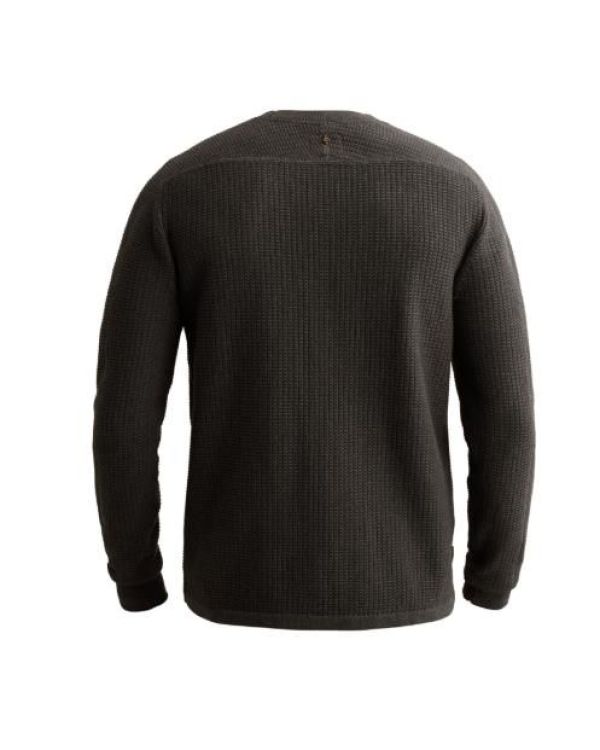 PME Legend R Neck Structured Stripe Obsidian  (PKW2609326-9140) - Caramel (Sint-Job-in-’t-Goor)