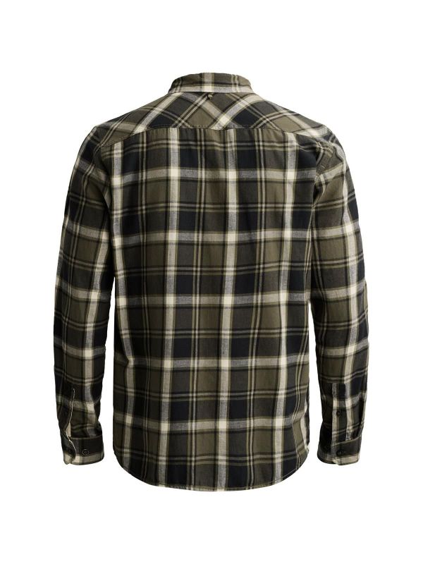 PME Legend Long Sleeve Shirt Check Kalamata  (PSI2608207-6447) - Caramel (Sint-Job-in-’t-Goor)