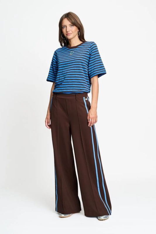 POM Amsterdam Nora Pants Chocolate Brown  (SP9715-750) - Caramel (Sint-Job-in-’t-Goor)
