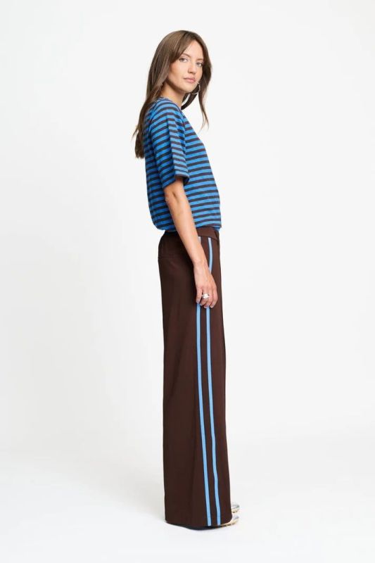 POM Amsterdam Nora Pants Chocolate Brown  (SP9715-750) - Caramel (Sint-Job-in-’t-Goor)