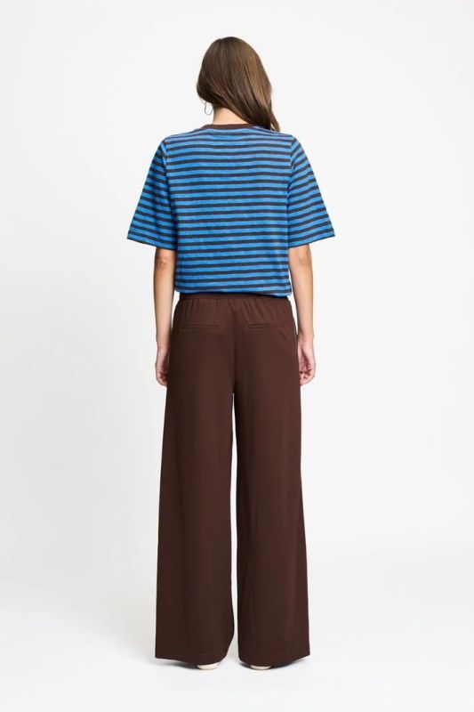 POM Amsterdam Nora Pants Chocolate Brown  (SP9715-750) - Caramel (Sint-Job-in-’t-Goor)