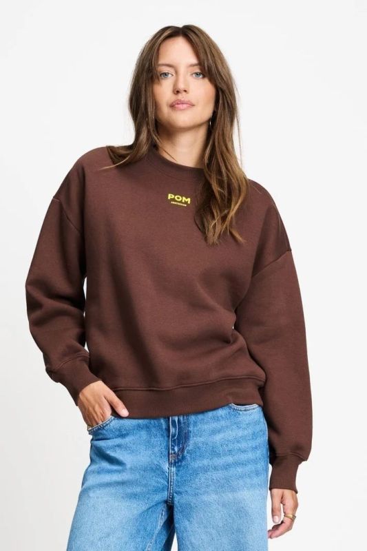 POM Amsterdam Sweater Sophie The Studio  (SP9717-750) - Caramel (Sint-Job-in-’t-Goor)