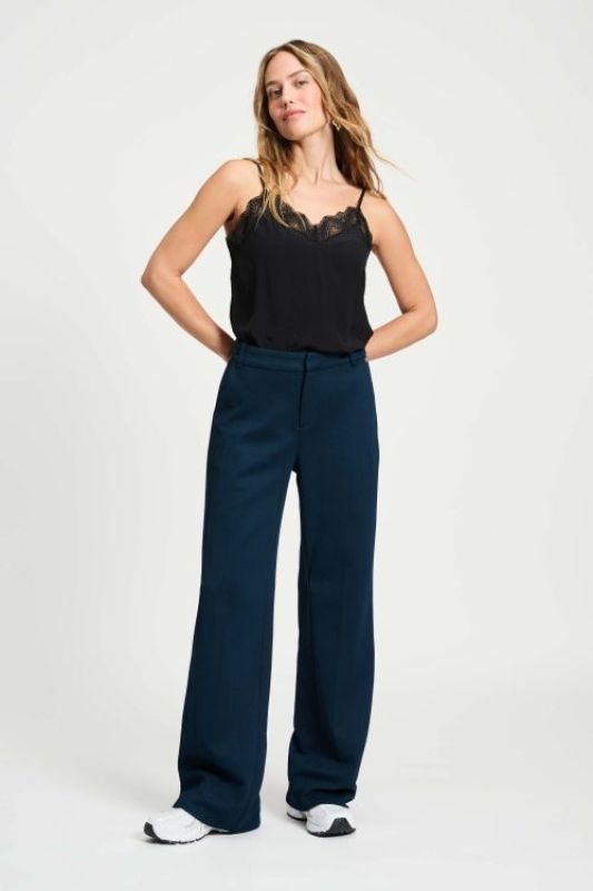 POM Amsterdam Lara Pants Eternal Blue  (SP9240-650 BLUE) - Caramel (Sint-Job-in-’t-Goor)