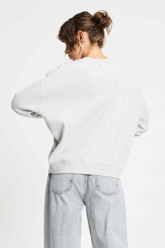 POM Amsterdam Sweater Pomodori  (SP9309-800 GREY) - Caramel (Sint-Job-in-’t-Goor)