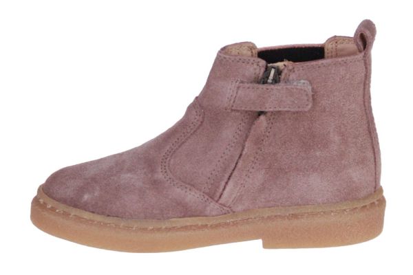 Pom d'Api Trix Jod Zip Brod Enkellaars Oud Roze  (TRIX JOD vieux rose) - Caramel (Sint-Job-in-’t-Goor)