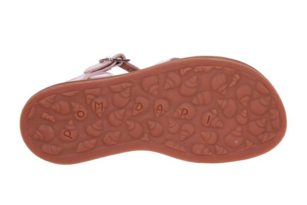 Pom d'Api Plagette Big Flo Pink  (PLAGETTE BIG FLO PINK) - Caramel (Sint-Job-in-’t-Goor)