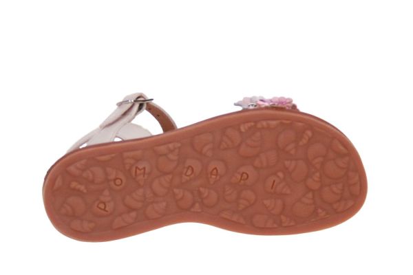 Pom d'Api Plagette Multi Flower Pink  (PLAGETTE MULTI FLO PINK) - Caramel (Sint-Job-in-’t-Goor)