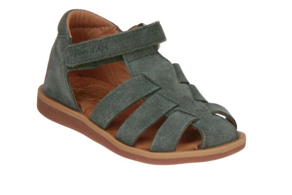 Pom d'Api Poppy Air Daddy Sandaal Kaki  (POPPY AIR DADDY KAKI) - Caramel (Sint-Job-in-’t-Goor)