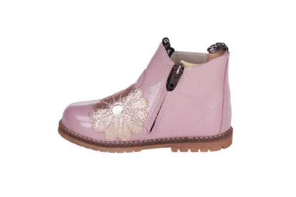 Pom d'Api Bob Zip Flo Pink  (BOB-ZIP-FLO/PINK) - Caramel (Sint-Job-in-’t-Goor)