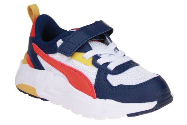 Puma Trinity Life AC+PS White Red/Persian Blue  (391480-17) - Caramel (Sint-Job-in-’t-Goor)