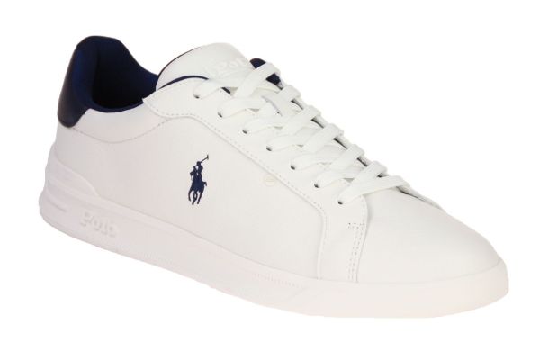 Ralph Lauren HRT CRT Sneaker Wit-Blauw  (809968172001) - Caramel (Sint-Job-in-’t-Goor)