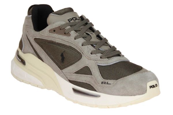 Ralph Lauren Trackstr Tonal Grey Sneaker  (809974012003) - Caramel (Sint-Job-in-’t-Goor)