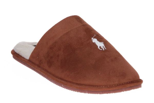 Ralph Lauren Polo Klarence Pantoffel Camel  (843981604003) - Caramel (Sint-Job-in-’t-Goor)