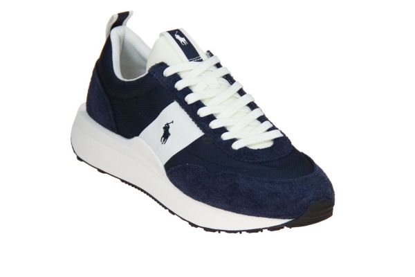 Ralph Lauren Polo Train 89 Sneaker Blauw  (809P07284003) - Caramel (Sint-Job-in-’t-Goor)