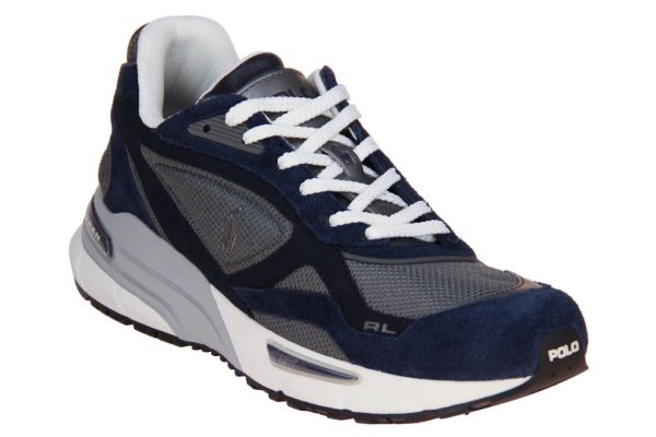 Ralph Lauren Polo Trackstr 275 Sneaker Blauw  (809P07293002) - Caramel (Sint-Job-in-’t-Goor)