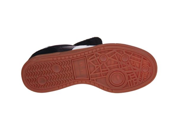Ralph Lauren Bedford Sneaker Zwart/Wit  (809P15675001) - Caramel (Sint-Job-in-’t-Goor)