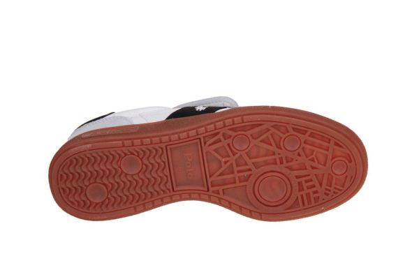 Ralph Lauren Bedford Sneaker Wit/Grijs/Zwart  (809P15675002) - Caramel (Sint-Job-in-’t-Goor)